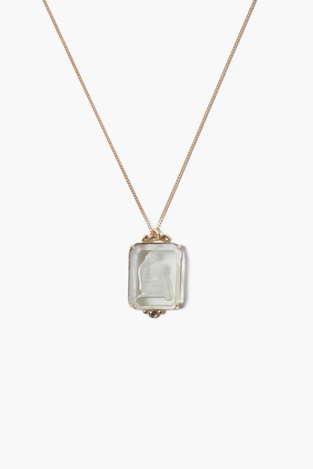 14k Aquarius Zodiac Necklace Women Chan Luu 14k Fine