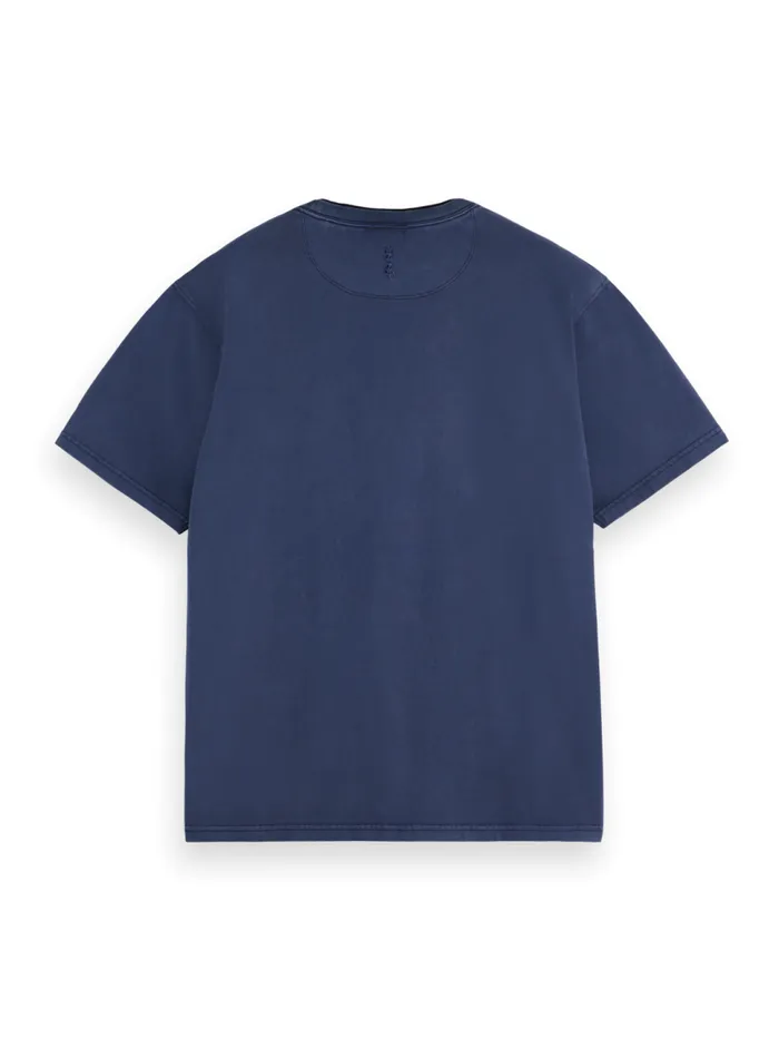 3 CROSSES PROGRAM RELAXED FIT TSHIRT Mocha Men Scotch and Soda TShirts and Polo Shirts 3 CROSSES PROGRAM RELAXED FIT TSHIRT Mocha Men Scotch and Soda TShirts and Polo Shirts