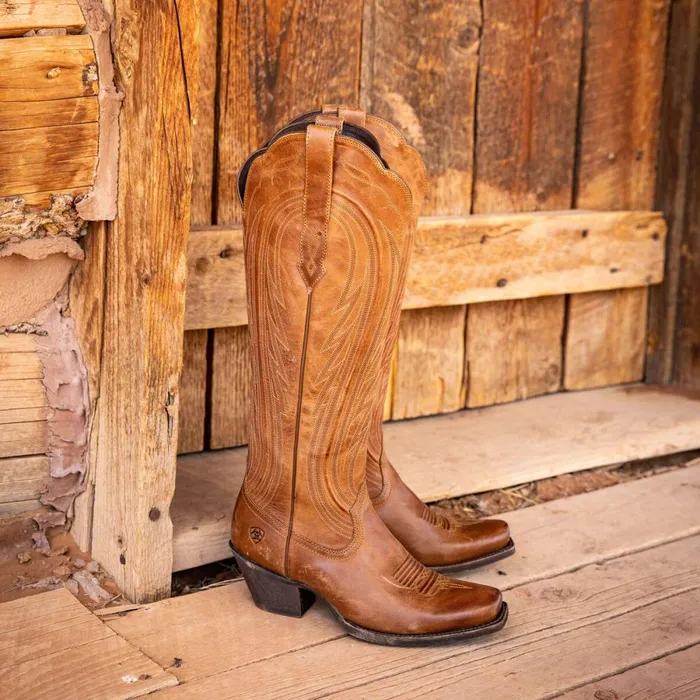 Abilene Western Boot Light Tan Women Ariat Western Boots