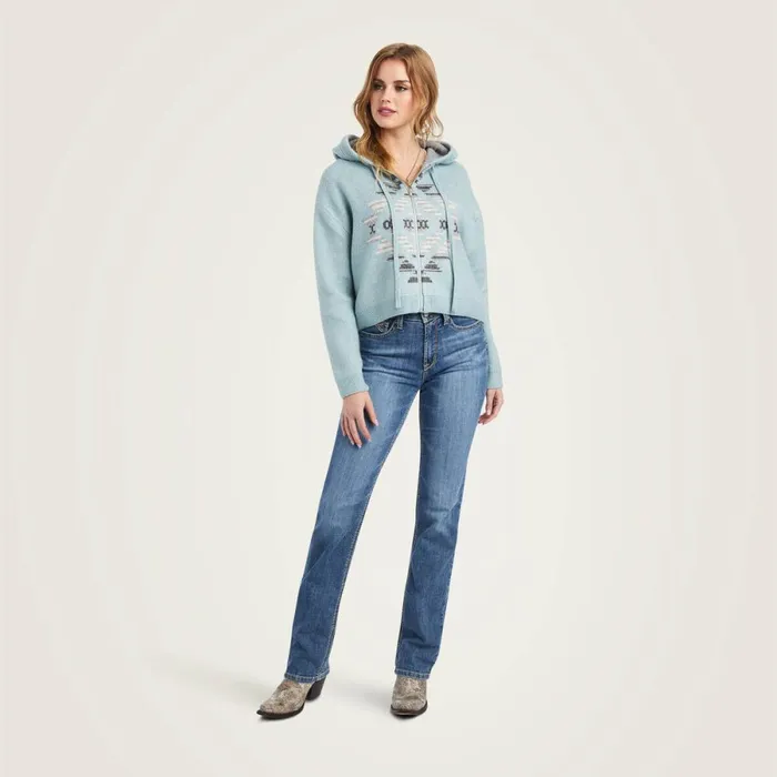 Agave Garden Sweater Arctic Women Ariat Sweaters and Cardigans