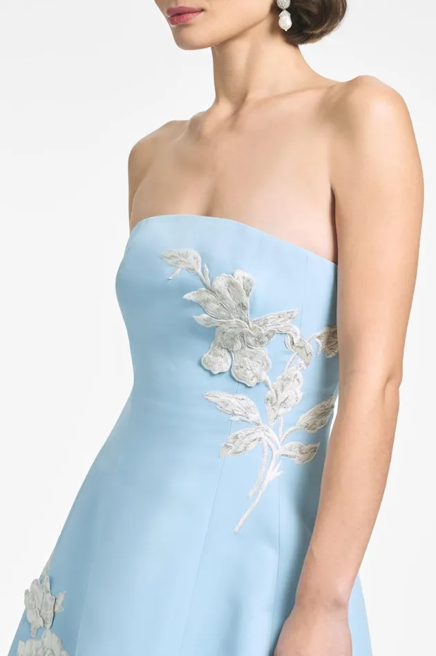 Alanna Dress 8211 Sky Women Sachin and Babi Strapless