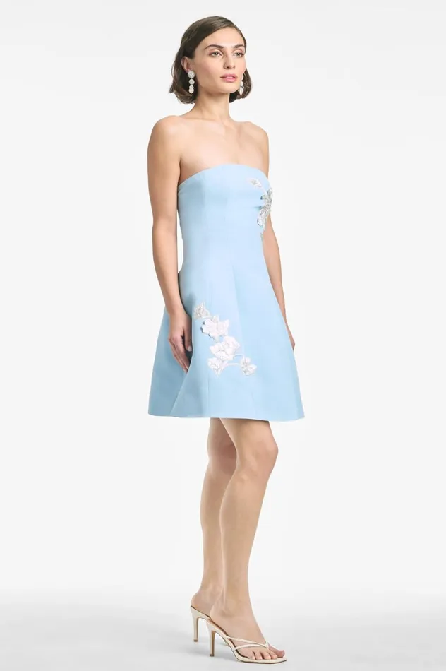 Alanna Dress 8211 Sky Women Sachin and Babi Strapless