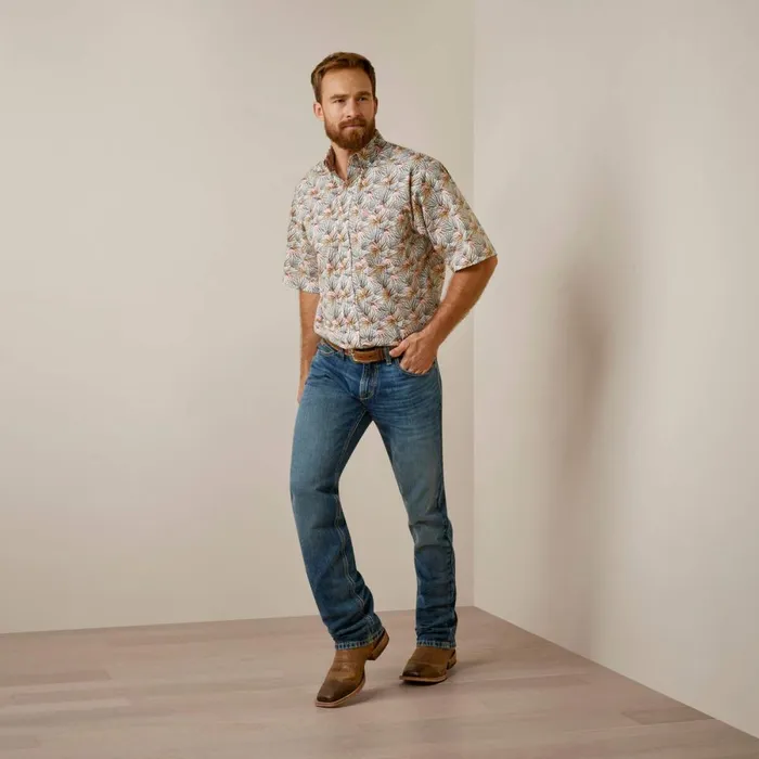 Amir Classic Fit Shirt White Men Ariat Button Down Shirts Amir Classic Fit Shirt White Men Ariat Button Down Shirts