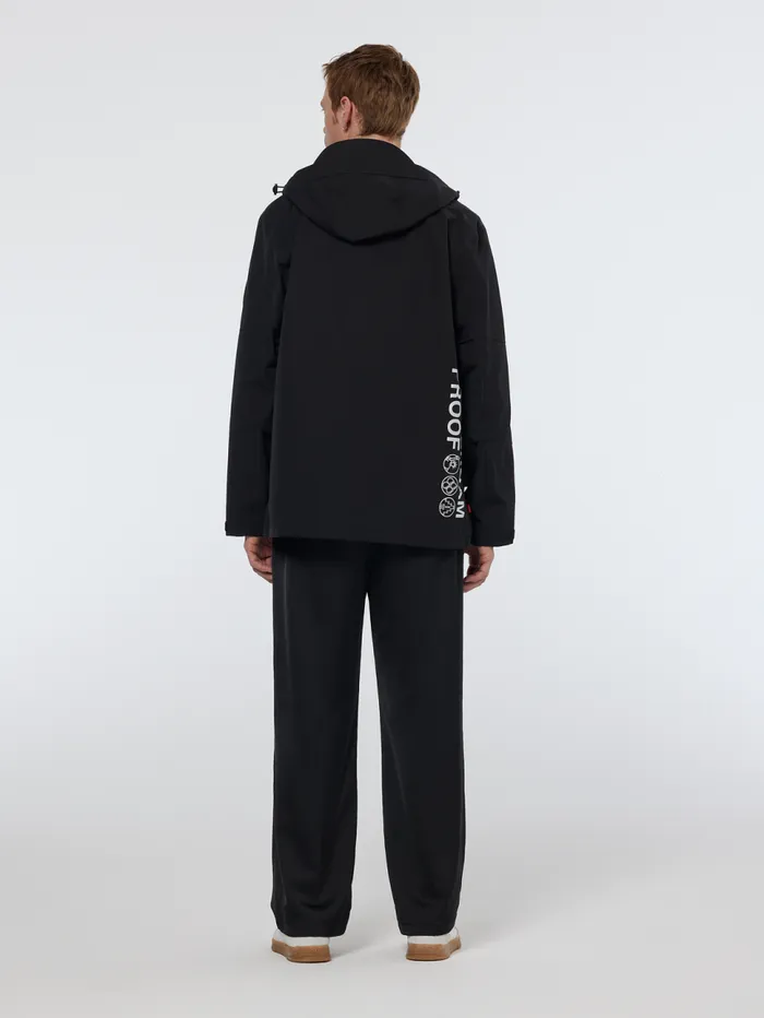 AMS Proof Camp Tech Jacket Black Men Scotch and Soda Jackets and Coats