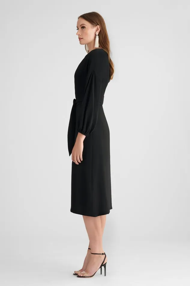 Annie Dress 8211 Black Women Sachin and Babi Long Sleeve