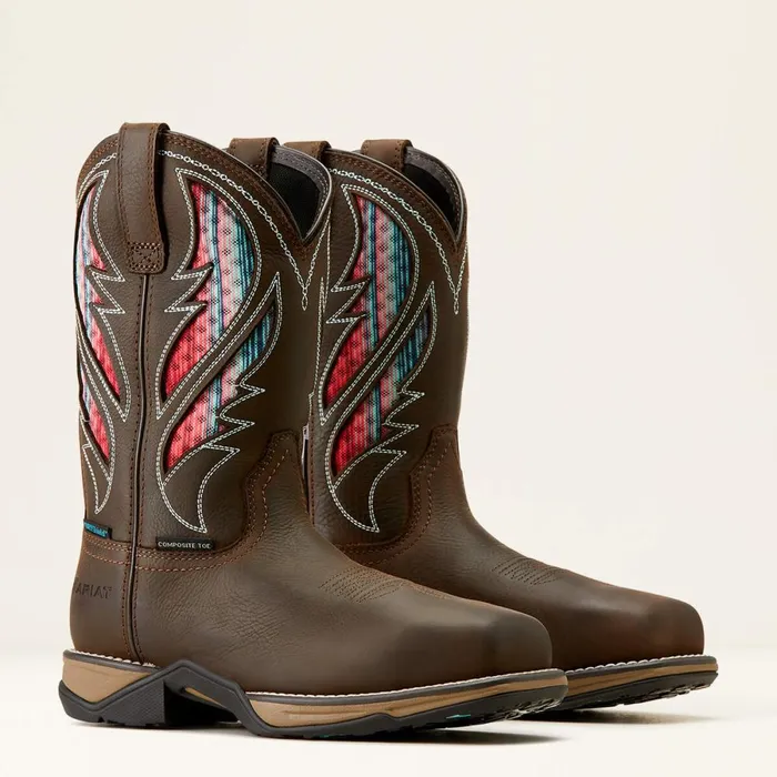 Anthem VentTEK Waterproof Composite Toe Work Boot Dark Chocolateserape Women Ariat Work Boots and Shoes Anthem VentTEK Waterproof Composite Toe Work Boot Dark Chocolateserape Women Ariat Work Boots and Shoes