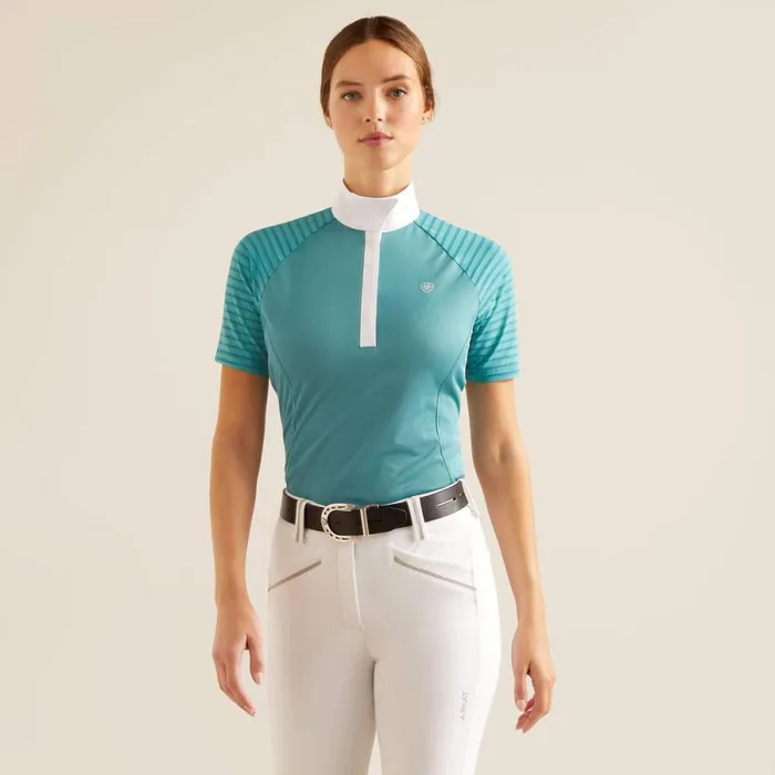 Aptos Vent Show Shirt Brittany Blue Women Ariat English Riding