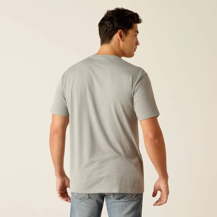 Ariat Mexico Camo Flag TShirt Stone Heather Men Ariat TShirts and Polos Ariat Mexico Camo Flag TShirt Stone Heather Men Ariat TShirts and Polos
