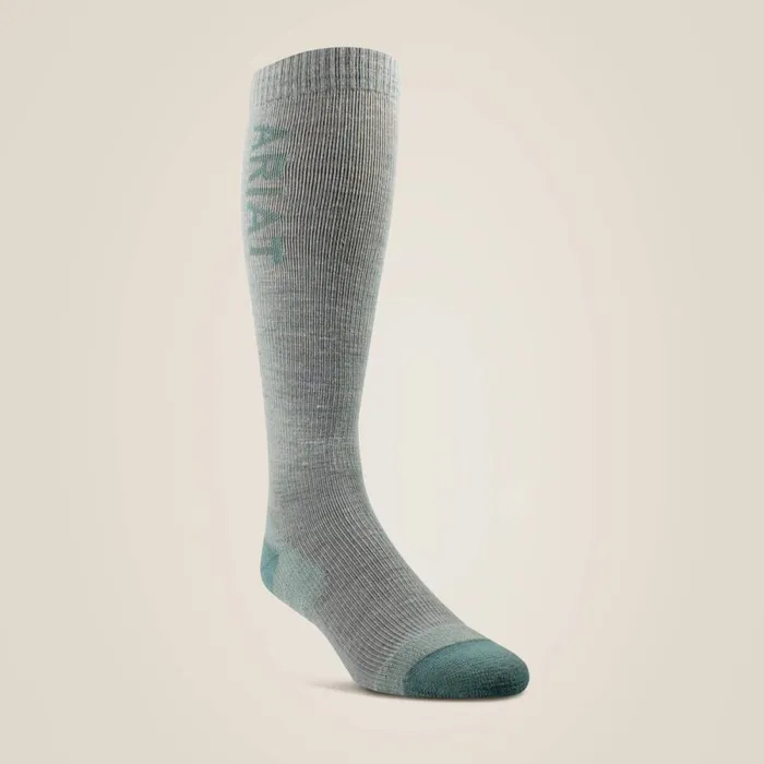 AriatTEK Thaw Merino Socks Heather Greyarctic MenWomen Ariat Socks
