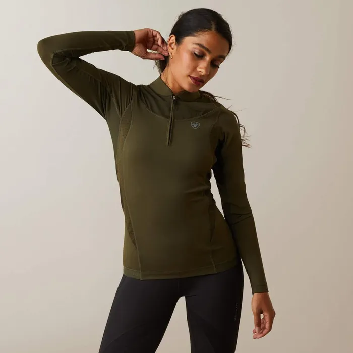 Ascent 14 Zip Baselayer Relic Women Ariat TShirts and Tops