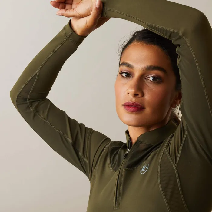 Ascent 14 Zip Baselayer Relic Women Ariat TShirts and Tops
