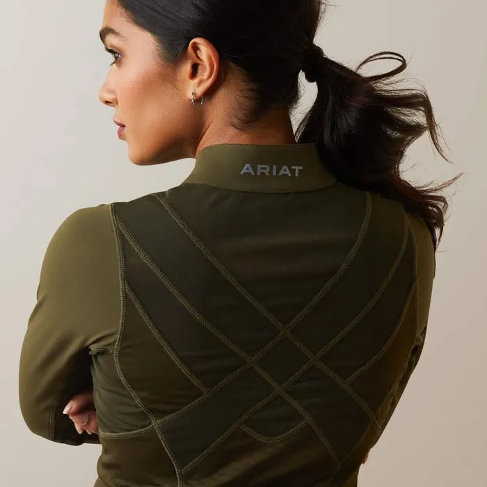 Ascent 14 Zip Baselayer Relic Women Ariat TShirts and Tops