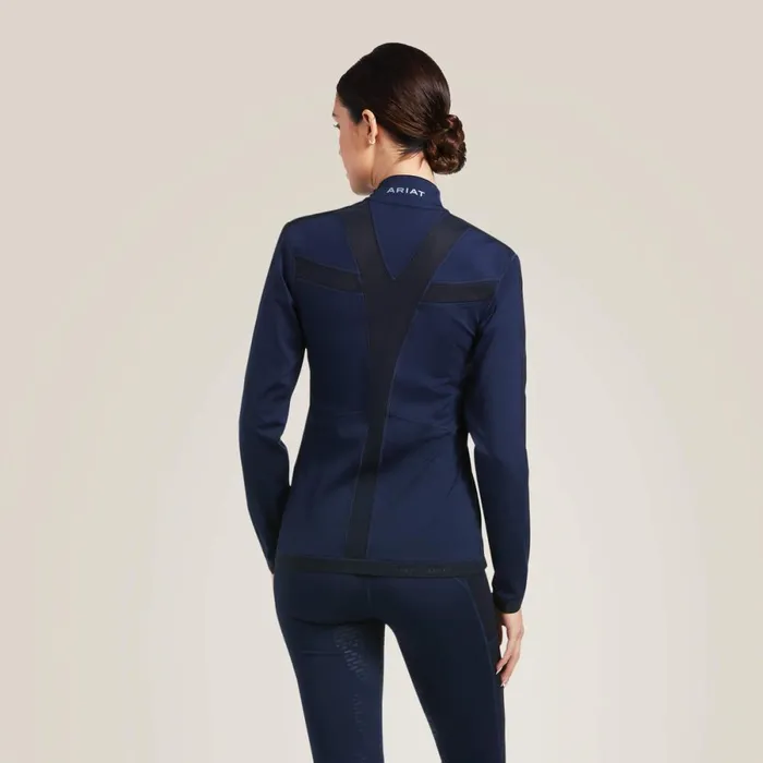 Ascent Full Zip Sweatshirt Navy Women Ariat Sweatshirts and Hoodies