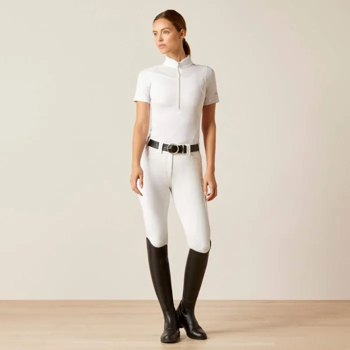 Ascent Show Shirt White Women Ariat English Riding Ascent Show Shirt White Women Ariat English Riding
