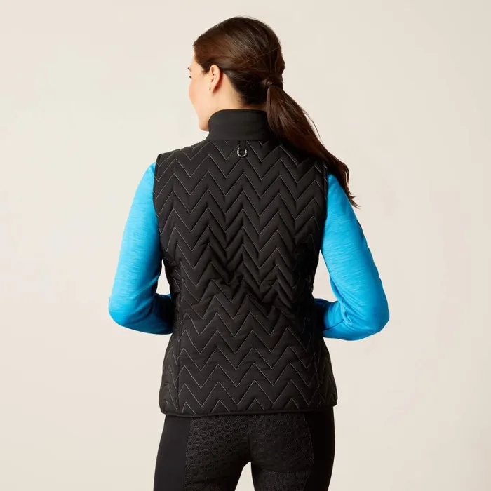 Ashley Insulated Vest Black Women Ariat Jackets and Vests