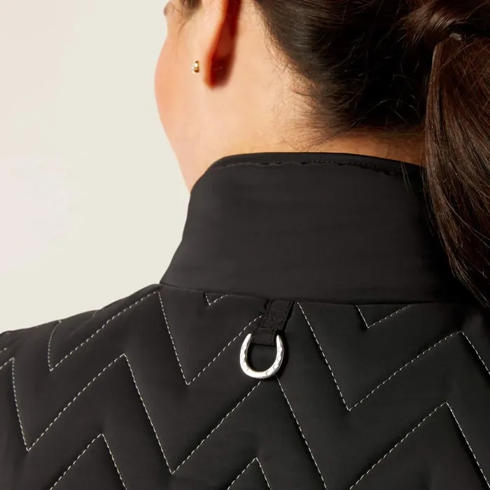 Ashley Insulated Vest Black Women Ariat Jackets and Vests
