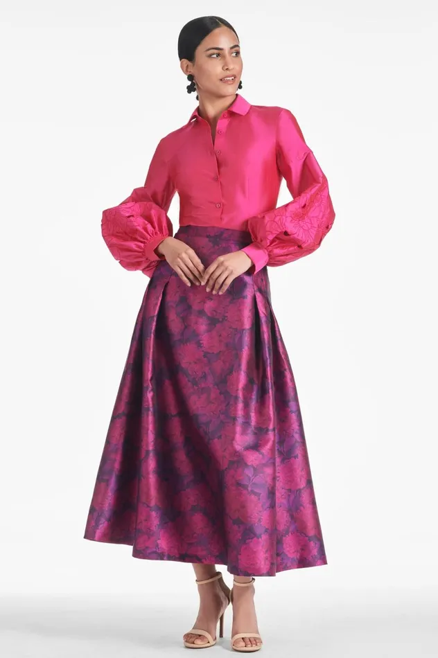 Astor Top 8211 Fuchsia Women Sachin and Babi Tops and Blouses