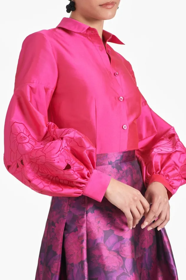 Astor Top 8211 Fuchsia Women Sachin and Babi Tops and Blouses