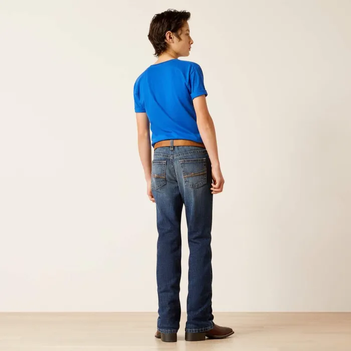 B4 Relaxed Dennis Boot Cut Jean Denali Kids Ariat Jeans B4 Relaxed Dennis Boot Cut Jean Denali Kids Ariat Jeans