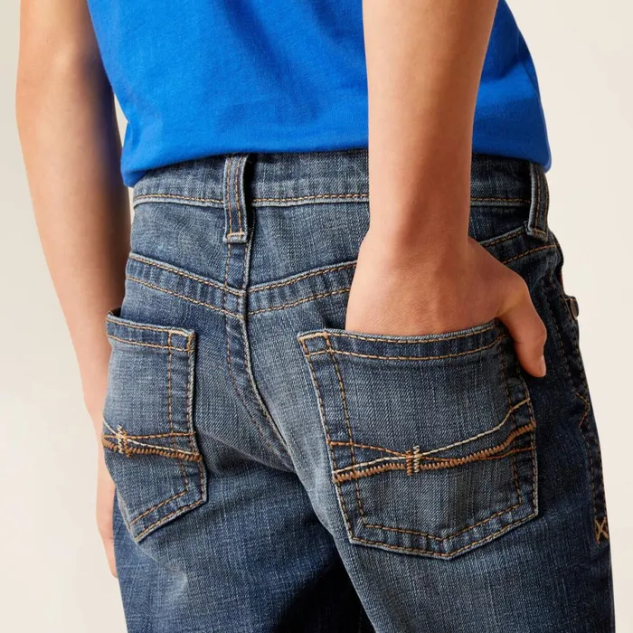 B4 Relaxed Dennis Boot Cut Jean Denali Kids Ariat Jeans B4 Relaxed Dennis Boot Cut Jean Denali Kids Ariat Jeans