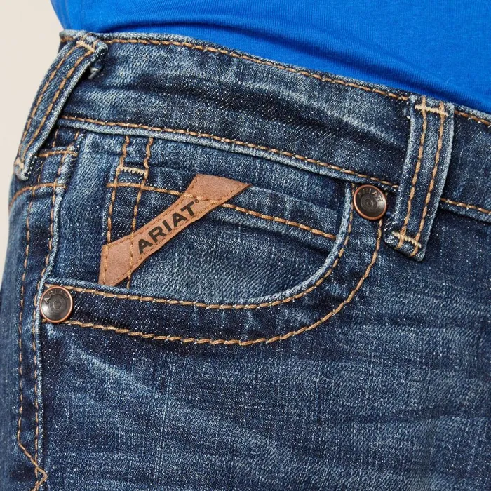B4 Relaxed Dennis Boot Cut Jean Denali Kids Ariat Jeans B4 Relaxed Dennis Boot Cut Jean Denali Kids Ariat Jeans