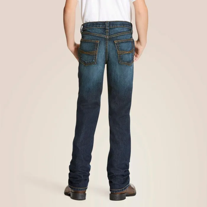 B5 Slim Stretch Legacy Stackable Straight Leg Jean Durham Kids Ariat Jeans