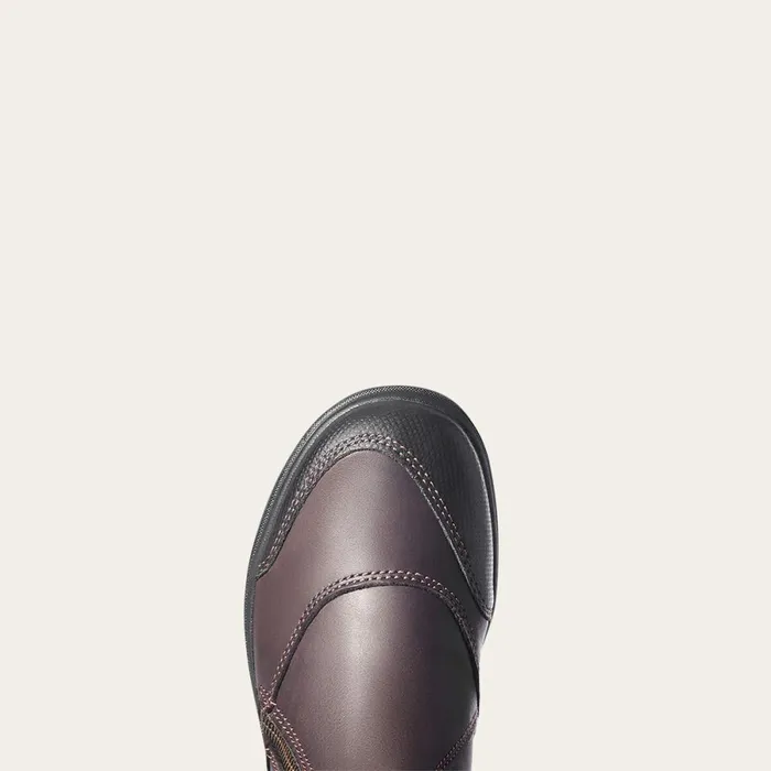 Barnyard Side Zip Boot Dark Brown Women Ariat Western Boots Barnyard Side Zip Boot Dark Brown Women Ariat Western Boots
