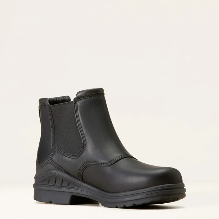 Barnyard Twin Gore II Waterproof Boot Black Men Ariat English Riding Boots Barnyard Twin Gore II Waterproof Boot Black Men Ariat English Riding Boots
