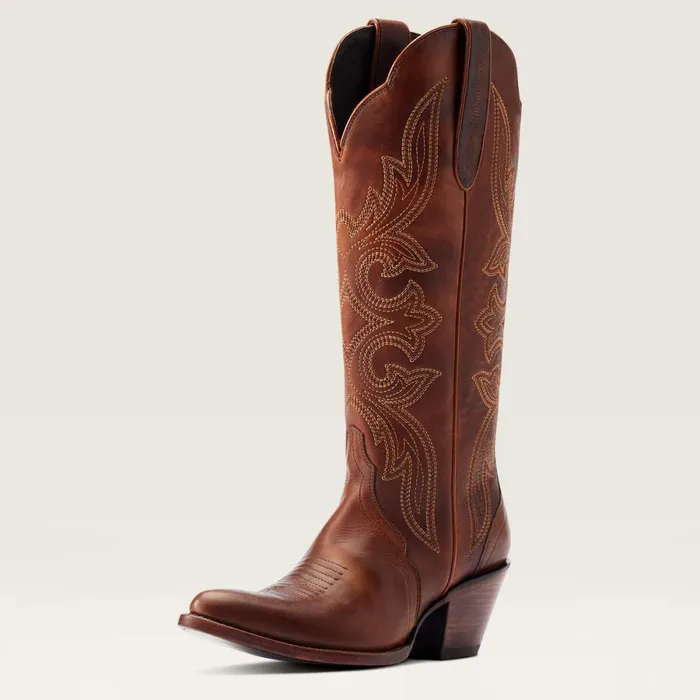 Belinda StretchFit Western Boot Chic Brown Women Ariat Western Boots