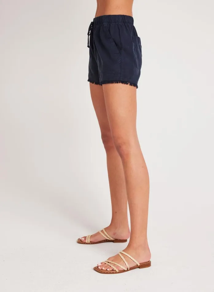 Bella Dahl Frayed Hem Pocket Short 8211 Endless Sea Women Shorts