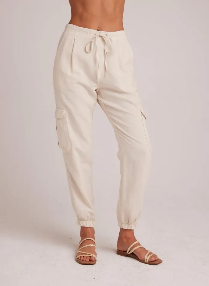 Bella Dahl Isla Pleated Jogger 8211 Seashell Sand Women Pants