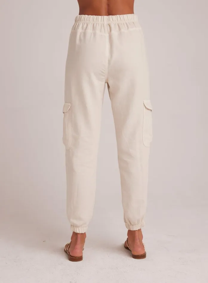 Bella Dahl Isla Pleated Jogger 8211 Seashell Sand Women Pants