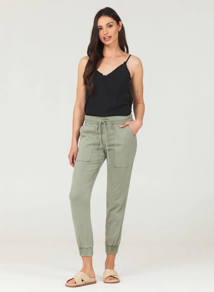 Bella Dahl Pocket Jogger 8211 Soft Army Women Pants Bella Dahl Pocket Jogger 8211 Soft Army Women Pants
