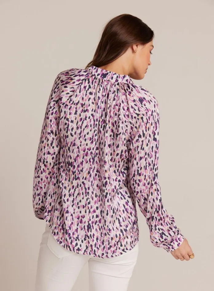 Bella Dahl Raglan Sleeve Pullover 8211 Confetti Print Women Button Down Bella Dahl Raglan Sleeve Pullover 8211 Confetti Print Women Button Down