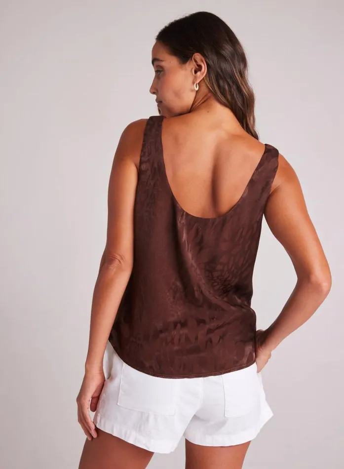 Bella Dahl Scoop Neck Tank 8211 Cafu00e9 Noir Women Sleeveless Bella Dahl Scoop Neck Tank 8211 Cafu00e9 Noir Women Sleeveless