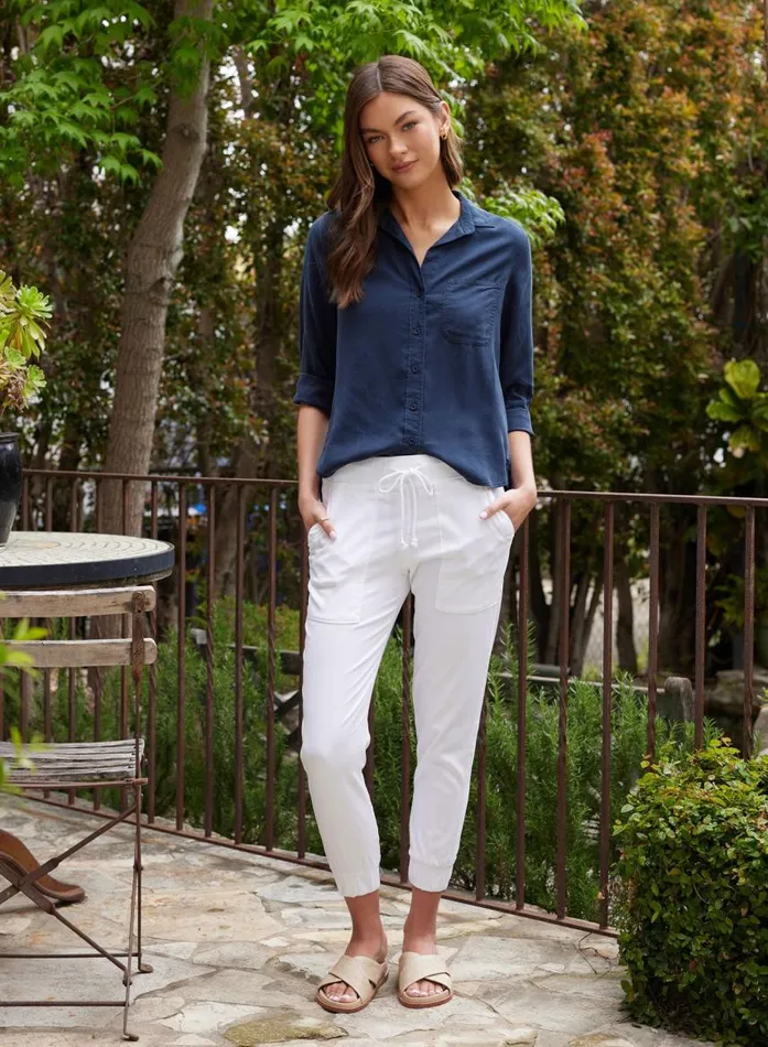 Bella Dahl Shirt Tail Button Down 8211 Endless Sea Women Long Sleeve