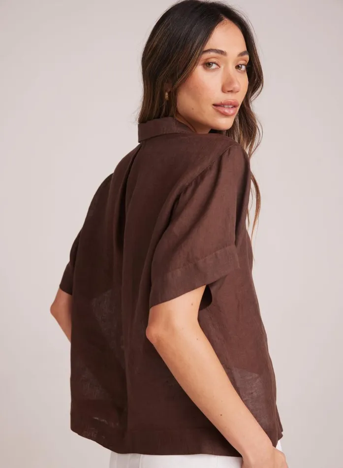 Bella Dahl Short Sleeve Flowy Button Down 8211 Cocoa Cabana Women Button Down Bella Dahl Short Sleeve Flowy Button Down 8211 Cocoa Cabana Women Button Down