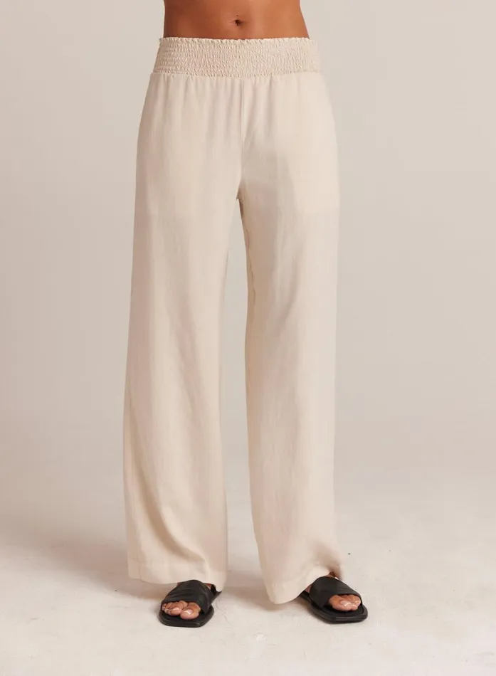 Bella Dahl Smocked Waist Wide Leg 8211 Cliffside Women Pants Bella Dahl Smocked Waist Wide Leg 8211 Cliffside Women Pants