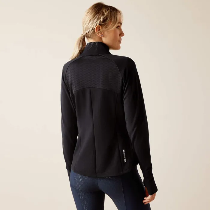 Bellatrix Full Zip Sweatshirt Black Women Ariat Sweatshirts and Hoodies
