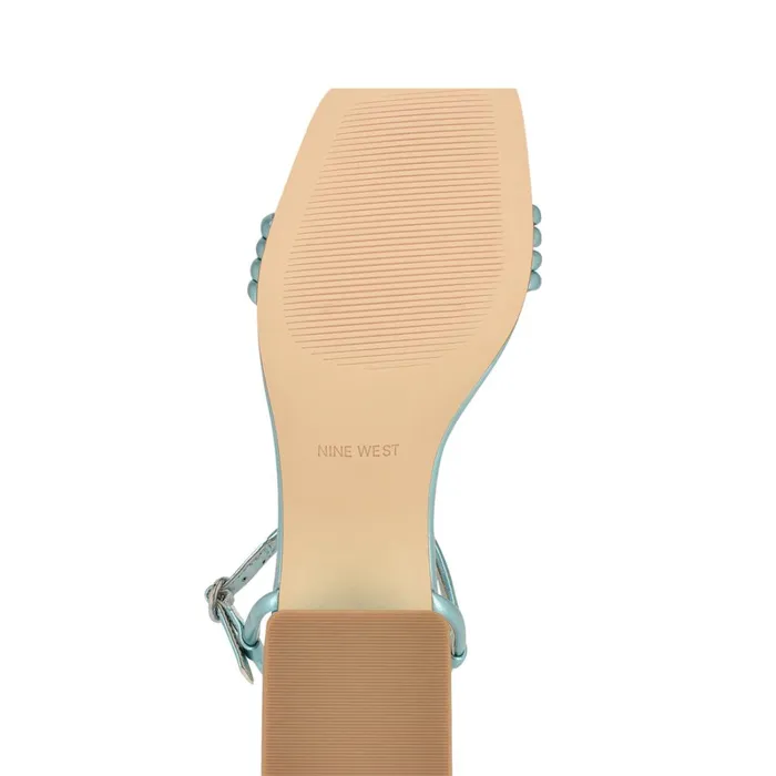Bernise Block Heel Sandals Blue Women Nine West Sandals Bernise Block Heel Sandals Blue Women Nine West Sandals
