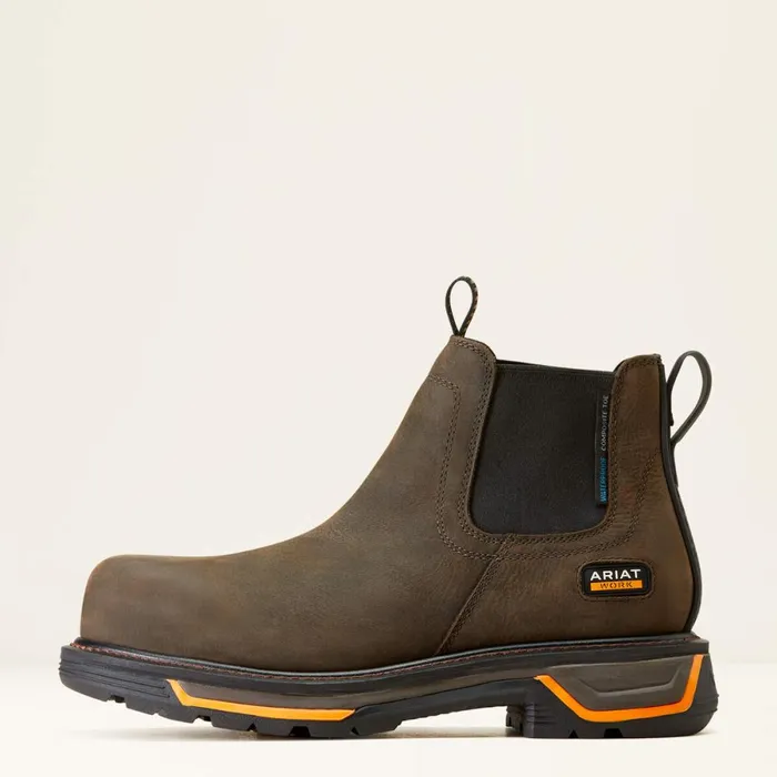 Big Rig Chelsea Waterproof Composite Toe Work Boot Iron Coffee Men Ariat Work Boots Big Rig Chelsea Waterproof Composite Toe Work Boot Iron Coffee Men Ariat Work Boots