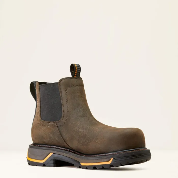 Big Rig Chelsea Waterproof Composite Toe Work Boot Iron Coffee Men Ariat Work Boots Big Rig Chelsea Waterproof Composite Toe Work Boot Iron Coffee Men Ariat Work Boots