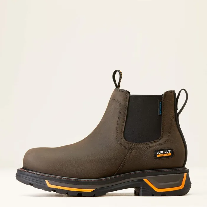 Big Rig Chelsea Waterproof Work Boot Iron Coffee Men Ariat Work Boots Big Rig Chelsea Waterproof Work Boot Iron Coffee Men Ariat Work Boots