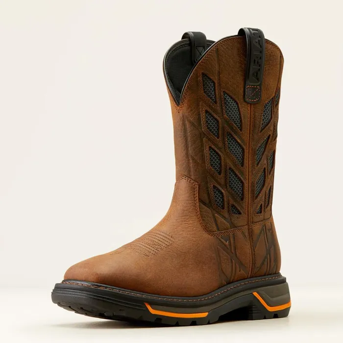 Big Rig Tread VentTEK Work Boot Earthgraphite Men Ariat Work Boots