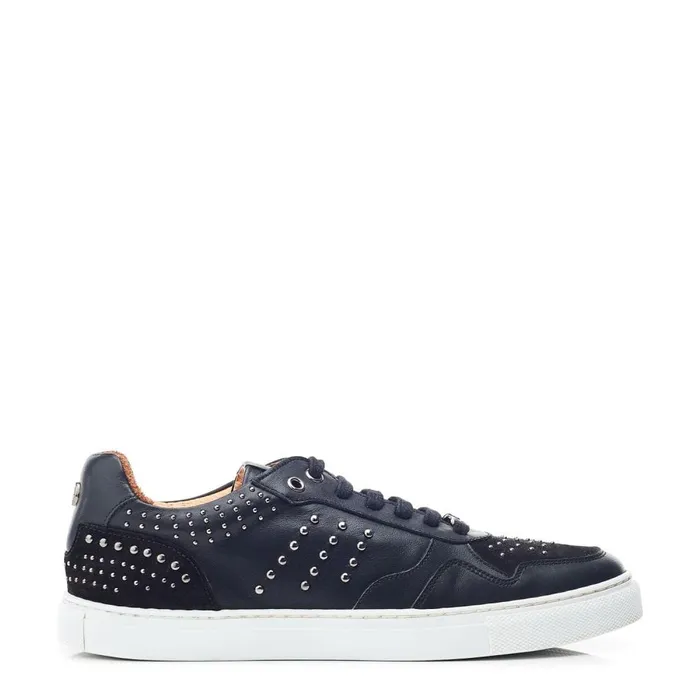 Black Trainers Women Moda In Pelle Betee Black Leather