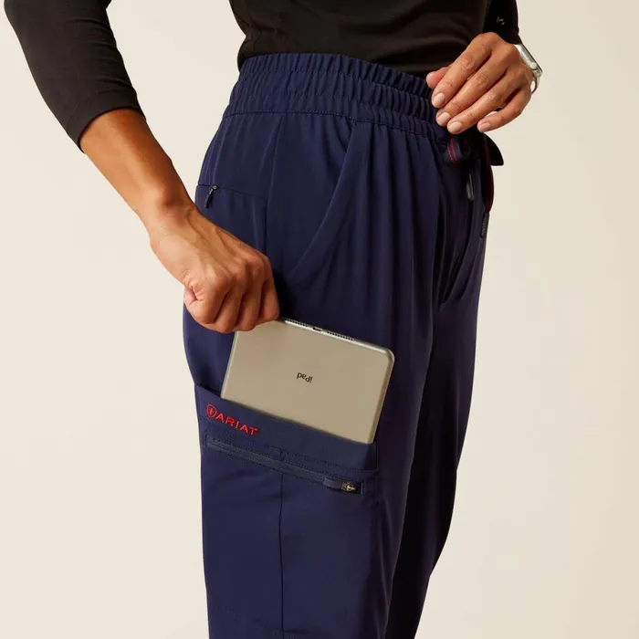 Blackwell Cargo Stretch Jogger Scrub Pant Navy Women Ariat Scrubs Blackwell Cargo Stretch Jogger Scrub Pant Navy Women Ariat Scrubs