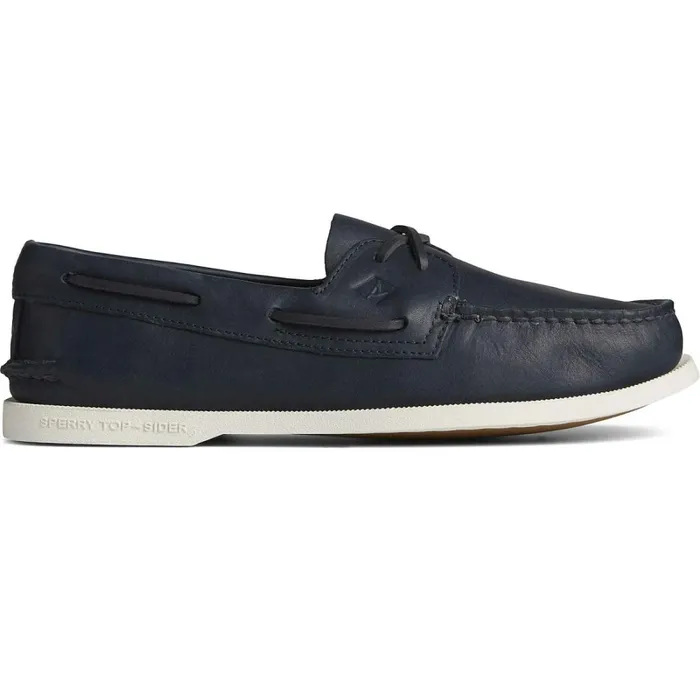 Boat Shoes Men Sperry Authentic Original Cross Lace Boat Shoe Navy