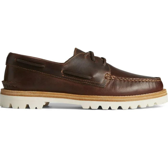 Boat Shoes MenWomen Sperry Unisex Cloud Authentic Original 3Eye Vibram Boat Shoe Brown