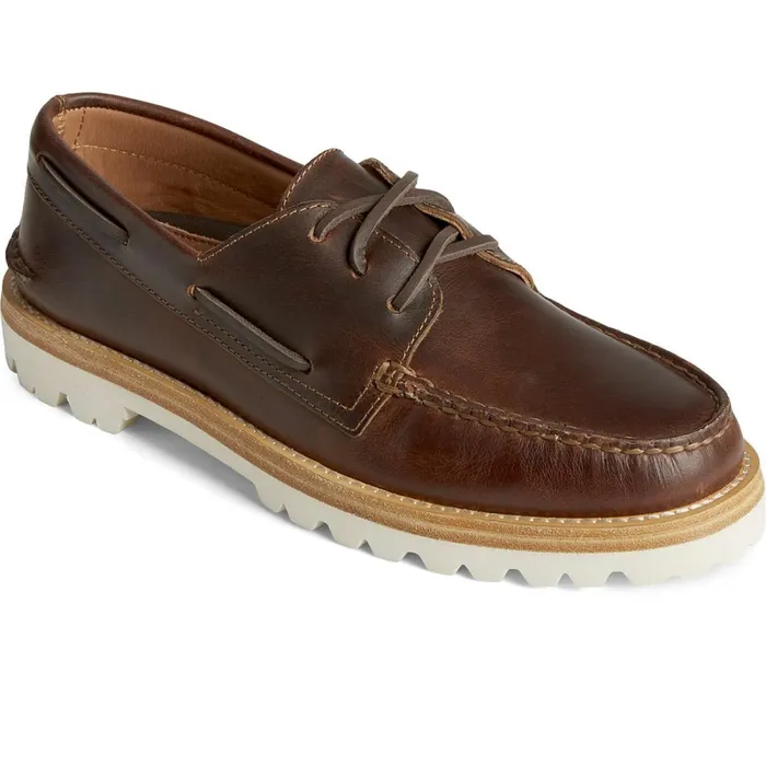 Boat Shoes MenWomen Sperry Unisex Cloud Authentic Original 3Eye Vibram Boat Shoe Brown