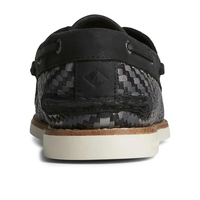 Boat Shoes Women Sperry Authentic Original Woven Boat Shoe Black Boat Shoes Women Sperry Authentic Original Woven Boat Shoe Black